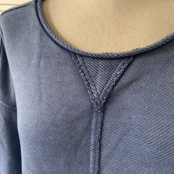 AERIE BLUE COZY CROPPED TOP - Picture 7 of 7